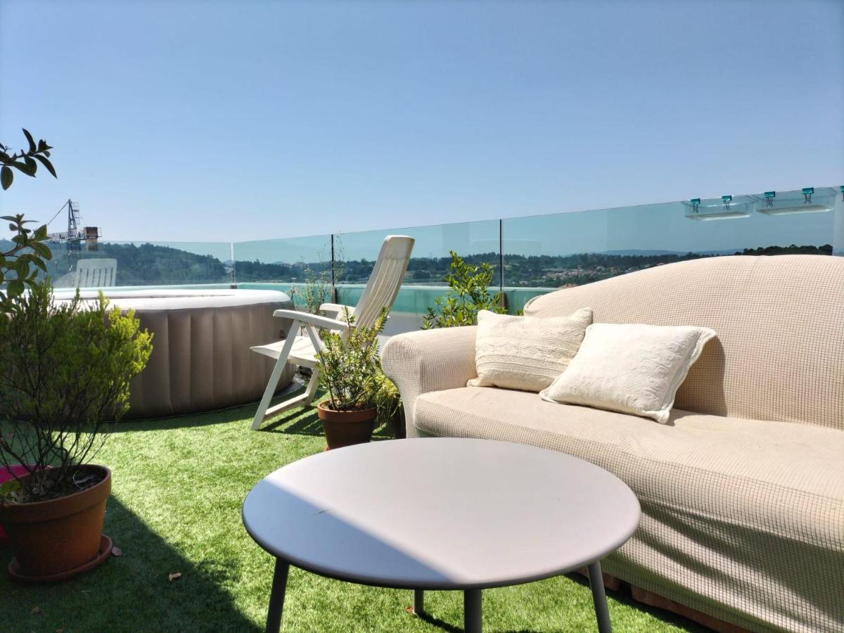 Preciosa Habitacion Suite En Atico Con Terraza Santiago de Compostela Zewnętrze zdjęcie