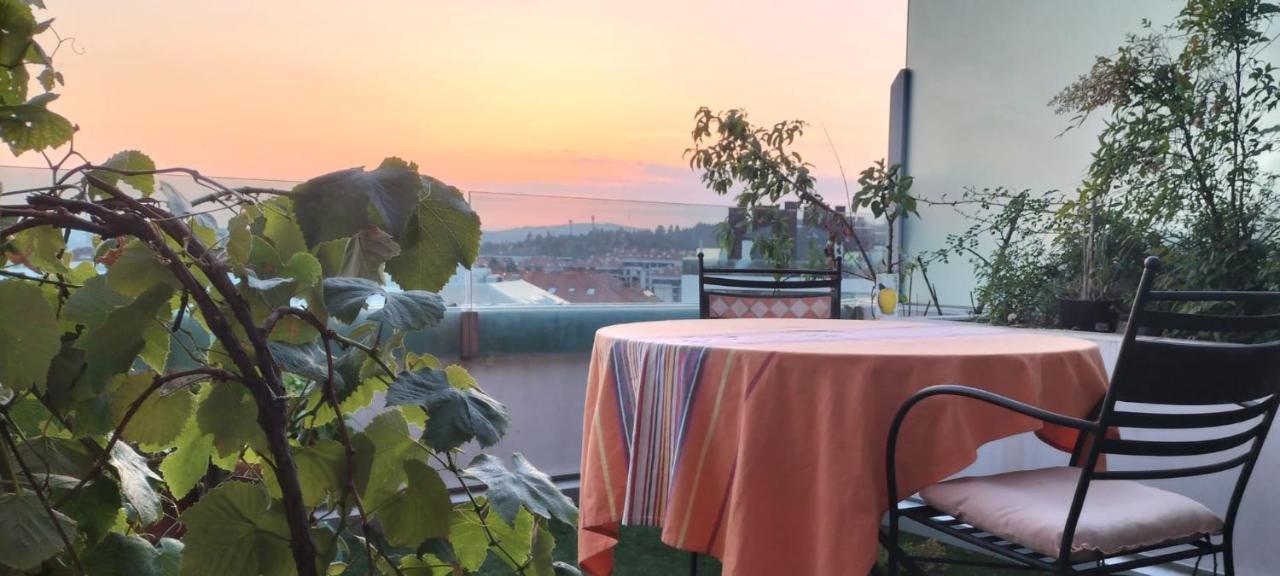 Preciosa Habitacion Suite En Atico Con Terraza Santiago de Compostela Zewnętrze zdjęcie